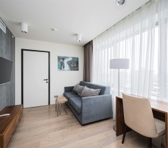 Апартаменты с 1 спальней The Highest floors в Intermark Residence