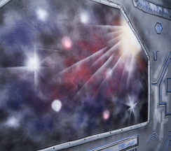 Кровать в общем номере (мужской номер) в Gagarin Capsule Hotel