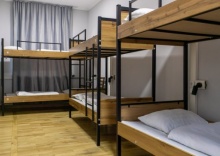 Кровать в общем номере в Almaty BackPackers