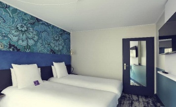 Двухместный номер Standard с балконом 2 отдельные кровати в Mercure Paris Bastille Saint Antoine