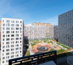 Апартаменты студия Горчица ApartaMIA в Семейный уголок