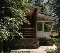 1-комнатный коттедж улучшенный с верандой (1,2,3,4) в ТайGa