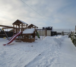 Лев на Апероле с индивидуальной костровой зоной (оснащение дома, стоимость банного чана и бани см. Подробнее) в Pavlove Village
