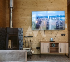 Дом с камином, сауной и купелью (до 6 гостей) ЯСОН в Berloga Country Resort