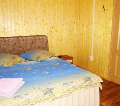 Номер стандарт с 1 двуспальной кроватью (с завтраком) в Северное сияние