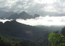 Двухместный номер Standard с видом на сад двуспальная кровать в Khao Sok Paradise Resort