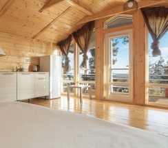 2-х местный коттедж-студия в Берег роз