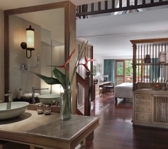 Двухместный люкс Дуплекс двуспальная кровать в Отель Santiburi Koh Samui