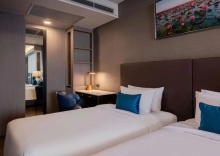 Двухместная студия Executive 2 отдельные кровати в Wyndham Bangkok Queen Convention Centre