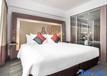 Двухместный семейный номер Standard двуспальная кровать в Hilton Garden Inn Bangkok Silom