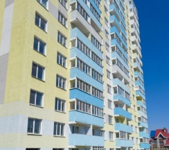 Двухместные апартаменты c 1 комнатой с балконом (двуспальная кровать) в V-gosti