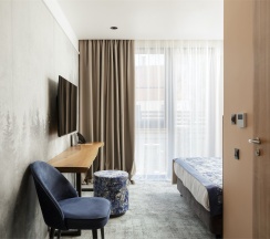 Улучшенный двухместный номер с 1 кроватью в Country Hills Resort