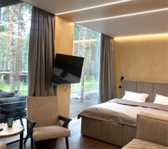 ДОМ ВОЗДУХ (Парящий Дом на холме) в Катунь Dom Hotels