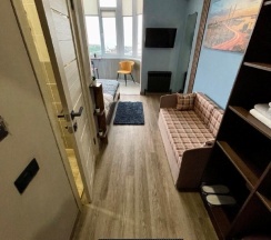 Семейный номер с балконом и видом на море в Hotel Pallada