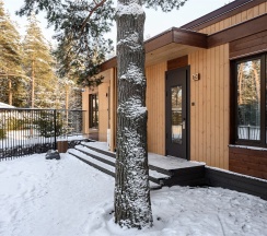 НОВЫЙ Апартамент «Семейный» с видом на лес в ОхтаПарк