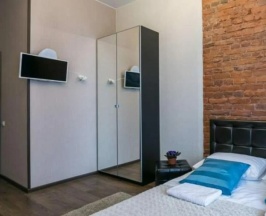 Двухместные апартаменты № 2 (двуспальная кровать) в Asmera Apartments
