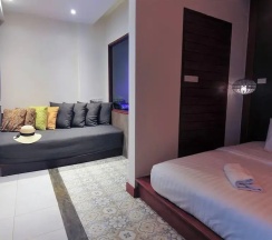 Двухместный номер Deluxe с видом на море двуспальная кровать в Palm Resort Krabi