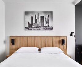 Улучшенный с одной двуспальной кроватью в Cosmos Moscow Sheremetyevo Airport Hotel