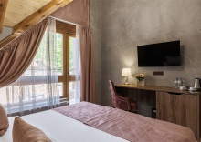 Делюкс с балконом в Stellar collection chalet, Krasnaya Polyana