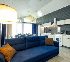 Барнхаус с личной сауной и мангальной зоной в Веслево Клуб