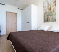 Трехкомнатные апартаменты с двумя спальнями (6-14 этаж) в Real Apartments Sochi