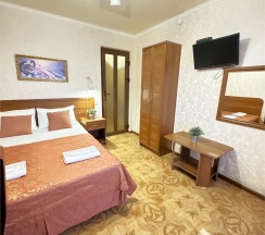 Двухкомнатный семейный четырехместный с балконом в Атриум