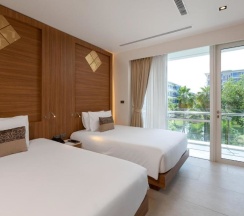 Residence с 2 комнатами с балконом в Splash Beach Resort
