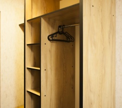 Номер стандарт с 2 односпальными кроватями (мансарда) в Альпина