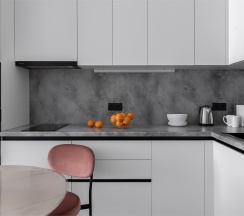 Ocean - премиум-апартаменты с отдельной спальней около м.Сокол (10 этаж, до 4 гостей) в Smart Lofts Moscow