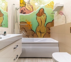 Номер Делюкс с кроватью размера "king-size" в Loft Garden