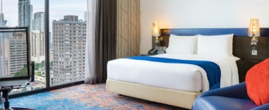 Номер Standard с видом на город в Holiday Inn Express Bangkok Siam, an IHG Hotel