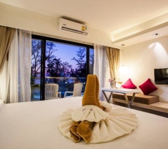 Двухместный номер Deluxe двуспальная кровать в Coral Inn