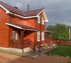 Семейный коттедж с красивым видом из окна в Горный горизонт