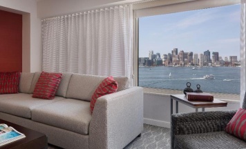 Двухместный полулюкс двуспальная кровать в Hyatt Regency Boston Harbor
