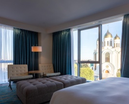 Номер комфорт премиум в Radisson Blu Hotel Kaliningrad