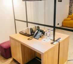 Номер студия с 1 односпальной кроватью в Loft-hotel