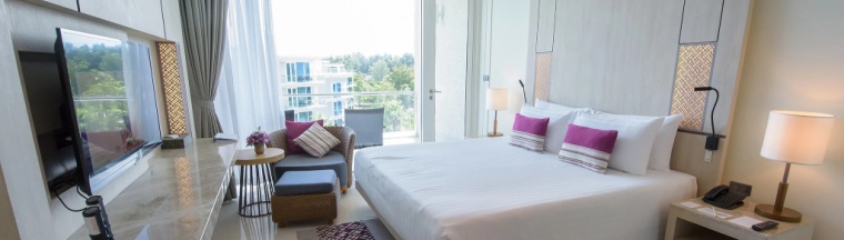 Двухместный номер Executive с балконом двуспальная кровать в Splash Beach Resort