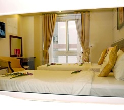 Двухместный номер Deluxe 2 отдельные кровати в Nam Hung Hotel