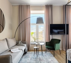 Люкс с панорамным видом на Невский и Владимирский проспект в Mix Hotels Nevsky 47