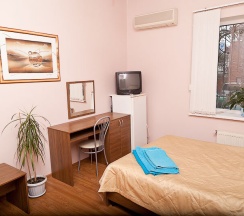 Апартаменты с 2 комнатами с красивым видом из окна в Москвичка