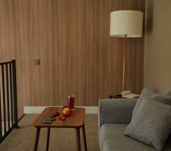 Полулюкс Дуплекс с балконом и с красивым видом из окна в Ashamta Hotel&SPA Afon