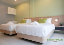 Двухместный номер Deluxe с балконом 2 отдельные кровати в Beachwalk Jomtien