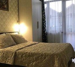 Номер стандарт с 1 двуспальной кроватью в Mon Michel