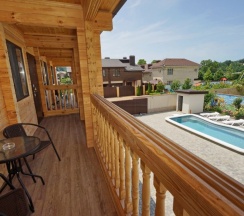 Номер Deluxe с балконом в Изба