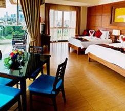 Номер Standard с балконом и рядом с пляжем в Saisawan Beach Resort
