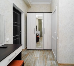 Двухместная комната с двуспальной кроватью в Чайка