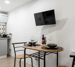 1-комнатные апартаменты студия 14-4 в Good Room Guru (Гуд Рум Гуру) на улице Земляной вал
