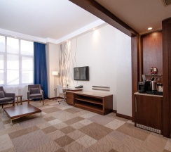 Номер Suite с двуспальной кроватью в Новотель Фит Красная Поляна