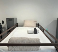 Кровать в общем номере в Stay 424 Hostel