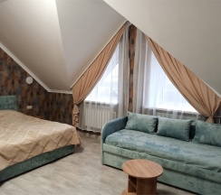 Двухместный Комфорт с дополнительным местом и кондиционером в Колыба